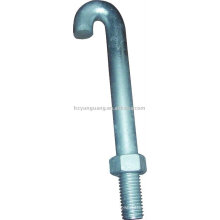 tension catenary hardware utility pole hot-dip galvanized steel fasten rods bars tower assembly hook bolts link accessories